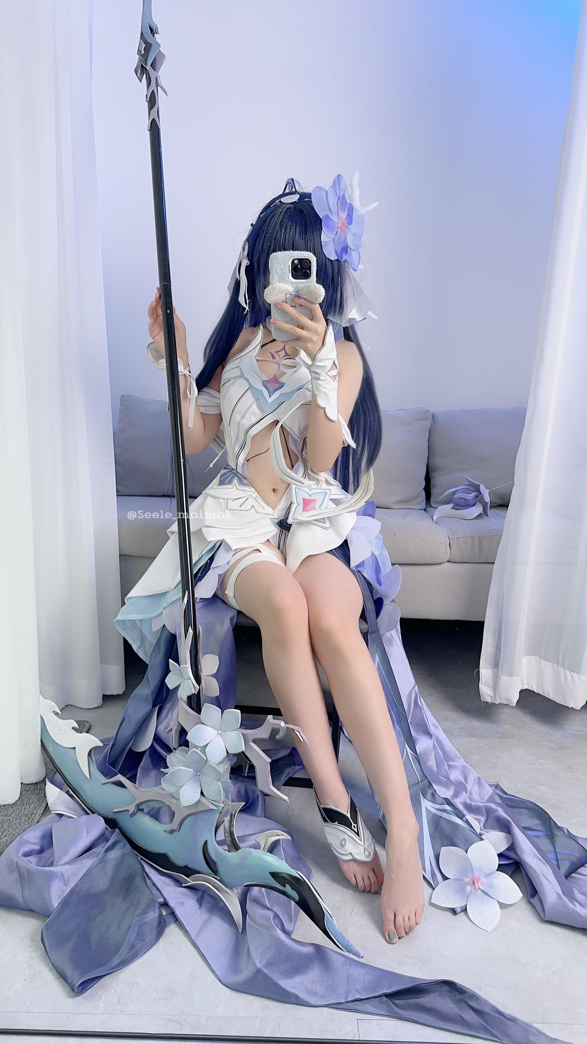 图片[1]-Seele麦麦 – NO.018 希儿专属回忆录 素足[322P]-XikXak